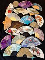 Handwaaier (21) - Hout, Papier, Plastic, Leder, Textiel,