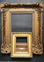 Lijst (2) - Verguld hout, Antiek en Kunst