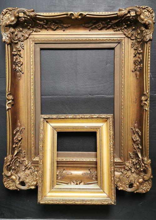 Lijst (2) - Verguld hout, Antiek en Kunst, Antiek | Overige Antiek