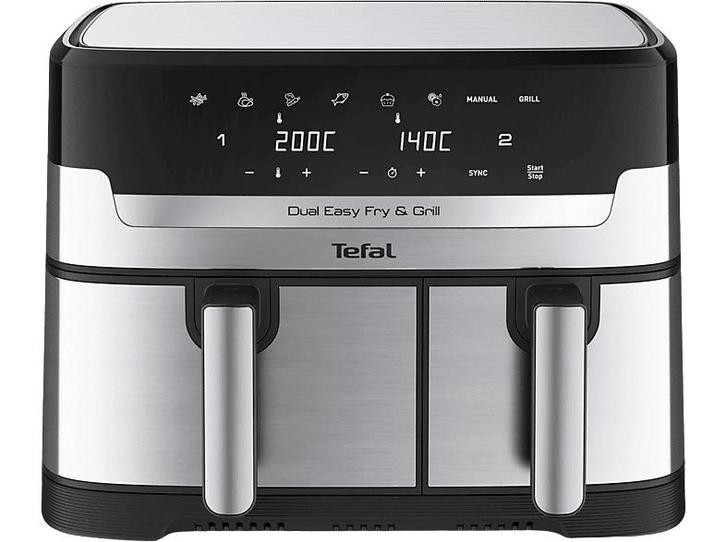Tefal -   Dual Easy Fry & Grill Xxl, Witgoed en Apparatuur, Airfryers, Airfryer XXL, Nieuw, Verzenden
