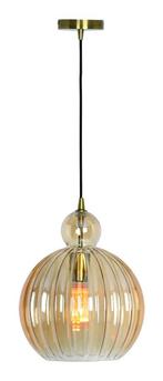 Freelight hanglamp Gloriana H9828A Tweede Kans, Ophalen, 75 cm of meer, Retro, Glas