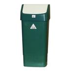 Kleurcode prullenbak - 50L - groen, Verzenden, Nieuw in verpakking, Reinigen