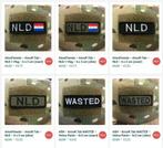 Airsoft Tabs Patches – 6 x 2 cm Div. Soorten! Leger Badge, Verzenden