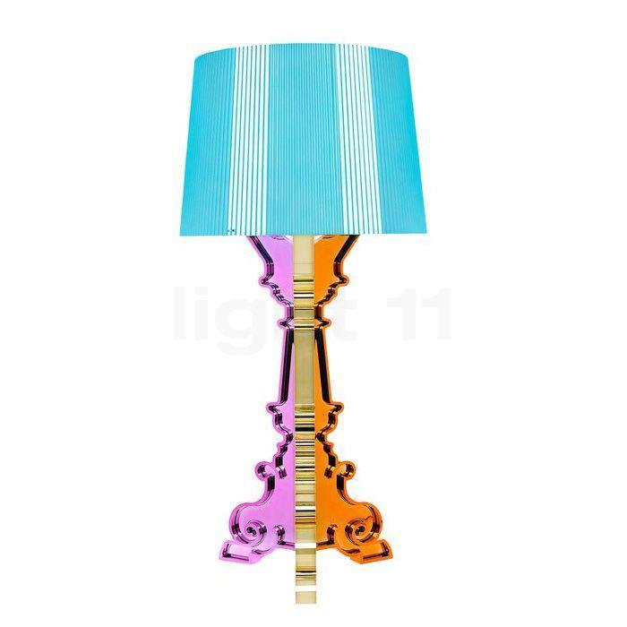 Kartell Bourgie, lichtblauw (Tafellampen, Binnenlampen), Huis en Inrichting, Lampen | Tafellampen, Nieuw, Verzenden