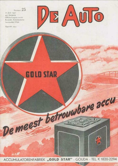1950 De Auto magazine 25 45e Jaargang Nederlands, Boeken, Auto's | Folders en Tijdschriften, Gelezen, Algemeen, Verzenden