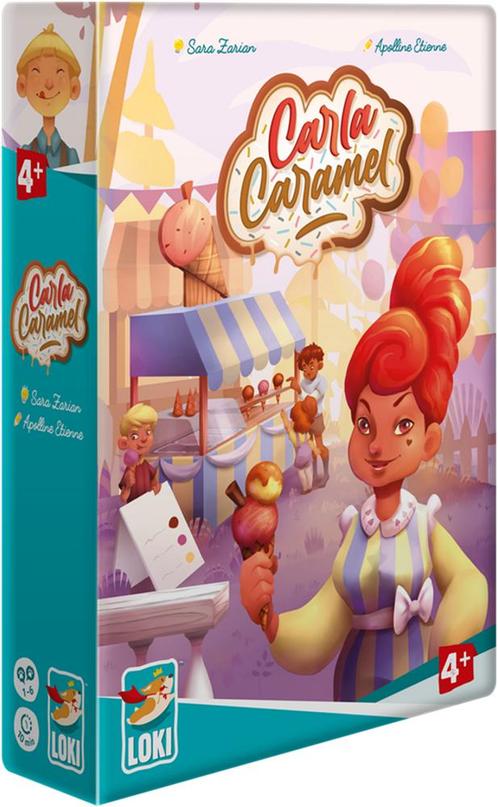 Carla Caramel - Bordspel | Loki - Gezelschapsspellen, Hobby en Vrije tijd, Gezelschapsspellen | Bordspellen, Nieuw, Verzenden
