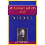 Belangrijke Themas uit de Bijbel 9789033603600, Gelezen, Matthew Henry, Selurym Gumma, Verzenden