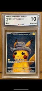 Pokémon - 1 Graded card - **PIKACHU VAN GOGH** GEM MINT -, Hobby en Vrije tijd, Verzamelkaartspellen | Pokémon, Nieuw