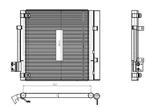 Condensor Voor Tesla Model S 600761300B incl droger NRF 3..., Doe-het-zelf en Verbouw, Verwarming en Radiatoren, Nieuw, Ophalen of Verzenden