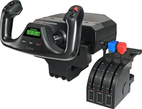 Logitech Saitek PRO Flight Yoke System Flight Simulator Cont, Spelcomputers en Games, Spelcomputers | Overige Accessoires, Verzenden