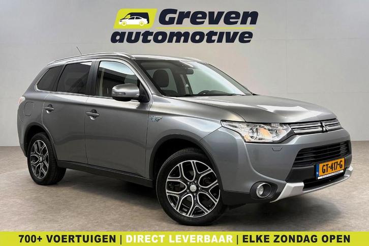 Mitsubishi Outlander 2.0 PHEV Executive Edition Cam Cruise, Auto's, Bestelauto's, Lease, Automaat, Zilver of Grijs, Mitsubishi
