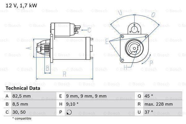 Startmotor / Starter ALFA ROMEO 156 (1.9 JTD,1.9 JTD 16V,..., Auto-onderdelen, Motor en Toebehoren, Nieuw, Ophalen of Verzenden