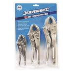 Silverline Zelfvergrendelende griptangen set - 3 delig -..., Ophalen of Verzenden, Nieuw