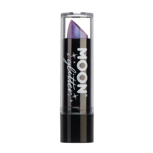 Moon Glitter Iridescent Glitter Lipstick Purple 4.2g, Hobby en Vrije tijd, Feestartikelen, Nieuw, Verzenden