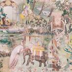 Profhome 381732-GU Oosters behang jungle mat beige bruin, Huis en Inrichting, Stoffering | Behang, Verzenden