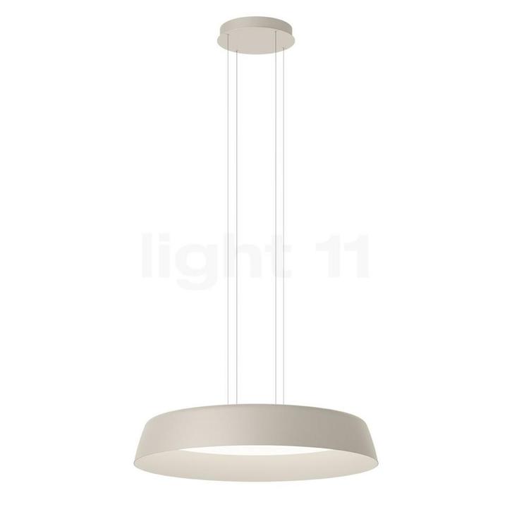 Vibia Bigger Hanglamp LED, beige - ø¸84 cm - 2.700 K - DAL, Huis en Inrichting, Lampen | Hanglampen, Nieuw, Verzenden