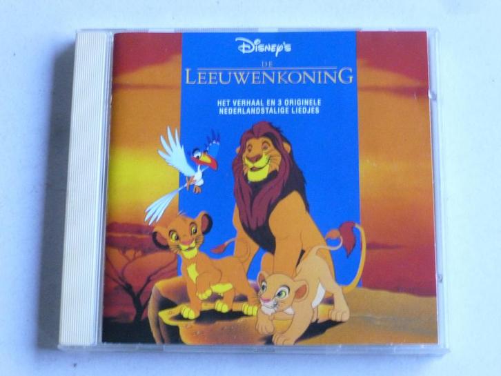 Disneys De Leeuwenkoning - Het Verhaal en 3 Originele Neder, Cd's en Dvd's, Cd's | Kinderen en Jeugd, Zo goed als nieuw, Verzenden