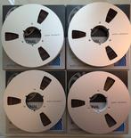 Agfa - Set van 4 metalen rollen 26cm + tapes - Reel-to-reel, Nieuw