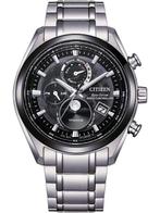 Citizen - Moonphase Tsuki Yomi - Radiocontrollato Titanio -, Sieraden, Tassen en Uiterlijk, Horloges | Heren, Nieuw