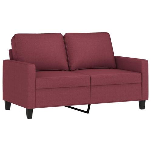 Compacte 2-zits Bank Wijnrood - Retourdeal - Kleine Ruimte?, Huis en Inrichting, Banken | Bankstellen, Minder dan 150 cm, 75 tot 100 cm