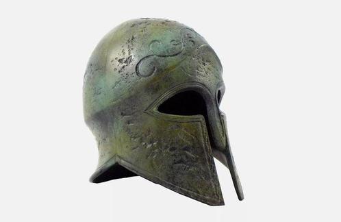 Oud-Grieks, Klassieke Periode Brons helm - 16 cm, Antiek en Kunst, Antiek | Overige Antiek