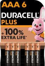 Duracell Plus Alkaline AAA batterijen - 6 stuks, Audio, Tv en Foto, Accu's en Batterijen, Verzenden, Nieuw