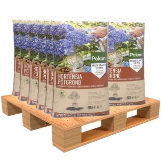 Hortensia potgrond pallet | 2250 L | Pokon (Bio-label), Tuin en Terras, Aarde en Mest, Verzenden