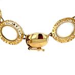 Gouden vintage collier met opaal 14 krt, Ophalen of Verzenden, Nieuw