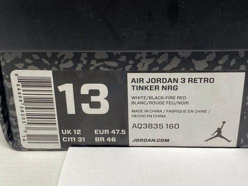 Air Jordan - Air Jordan 3 - Sneakers - Maat: EU 46, Kleding | Heren, Schoenen