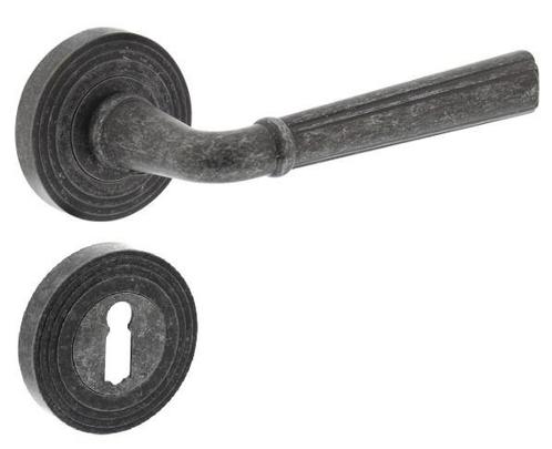 Intersteel deurklink bellevue op rozet met sleutel plaatjes, Doe-het-zelf en Verbouw, Hang- en Sluitwerk, Verzenden