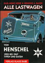 Alle Lastwagen von Henschel Typen und Daten, Boeken, Vervoer en Transport, Gelezen, Vrachtwagen, Karl Heinz Hesse, Verzenden