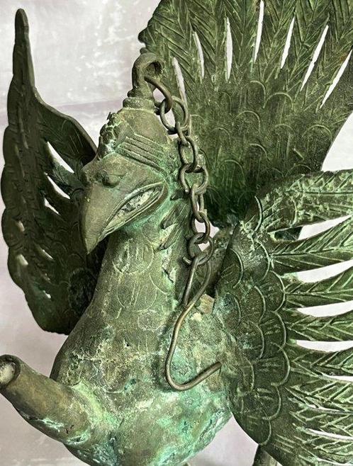 olielamp blencong - Gepatineerd brons - Indonesië - Begin, Antiek en Kunst, Kunst | Niet-Westerse kunst