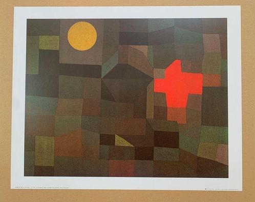 Paul Klee (after) - Fire at full moon, 1933 - Artprint - 40, Antiek en Kunst, Kunst | Tekeningen en Foto's