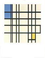 Piet Mondrian - Rhythmus aus schwarzen Linien, Antiek en Kunst