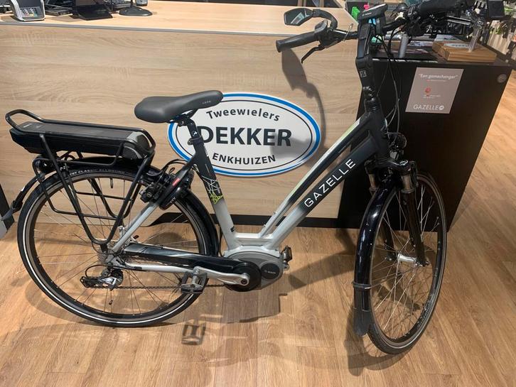 Gazelle Chamonix T10 HMS, Fietsen en Brommers, Elektrische fietsen, 30 tot 50 km per accu, Gebruikt, Gazelle, 51 tot 55 cm, Ophalen of Verzenden