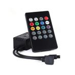 20 Key IR Remote RGB Music LED Controller (LED Accessoires), Verzenden, Nieuw