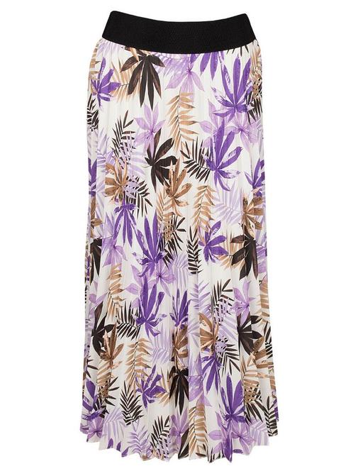 Rok Bladeren Lila, Kleding | Dames, Rokken, Verzenden
