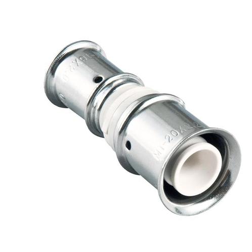 MultiTubo PPSU persfitting rechte koppeling 32 x 25 mm, Doe-het-zelf en Verbouw, Buizen en Afvoer, Ophalen of Verzenden