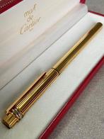 Cartier - fountain pen 3 ori  pennino in oro 18kt 750 penna, Nieuw