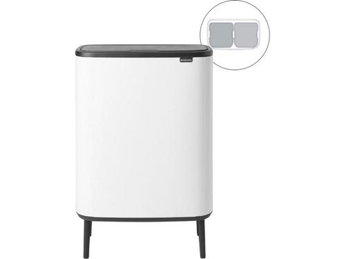 Brabantia Bo Touch Bin Hi Prullenbak - 2 x 30 liter -, Huis en Inrichting, Woonaccessoires | Overige, Zo goed als nieuw, Verzenden