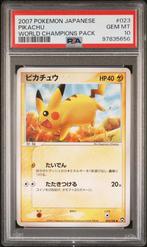 Pikachu (WCP 023) – PSA 10, Ophalen of Verzenden, Nieuw