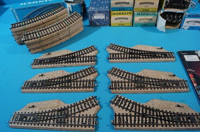 Märklin H0 - 5100 - 5120 - 5221 - Modeltreinsporen (127) -, Hobby en Vrije tijd, Modeltreinen | H0