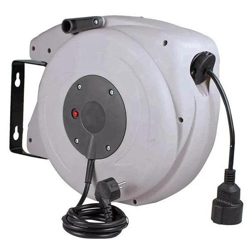 AS Schwabe Veerkabelhaspel Vinyl 20 meter H05VV-F 3x1.5 I..., Huis en Inrichting, Lampen | Overige, Nieuw, Ophalen of Verzenden