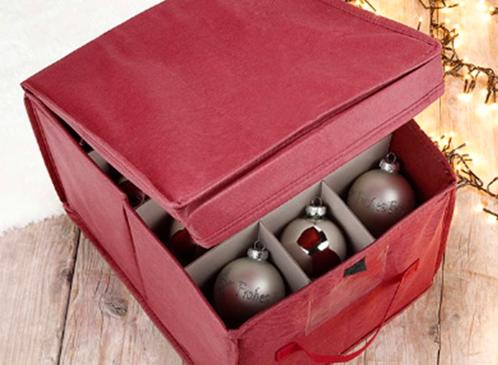 HI Kerstballen Opbergdoos - Opbergbox - Voor 24 Kerstballen, Hobby en Vrije tijd, Feestartikelen, Nieuw, Verzenden