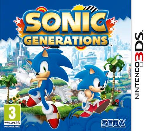Sonic Generations-Standaard (3DS) Gebruikt, Spelcomputers en Games, Games | Nintendo 2DS en 3DS, Zo goed als nieuw, Ophalen of Verzenden