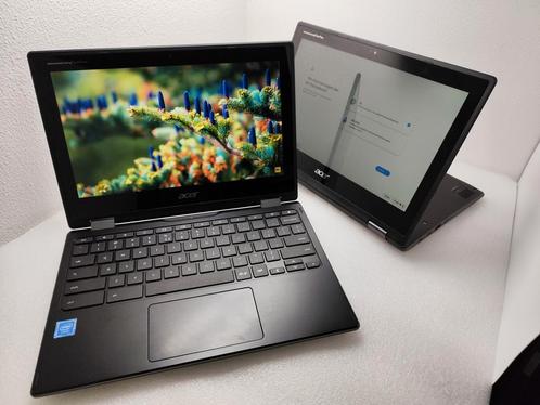 Acer Spin Chromebook 511 R752T-C2T9 4gb 32 GBssd touchscreen, Computers en Software, Chromebooks, 12 inch, 32 GB of minder, Touchscreen