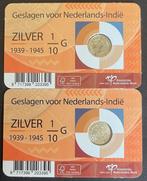 Nederlands-Indië. Wilhelmina. Laatste 1/10 Gulden, Postzegels en Munten, Munten | Nederland