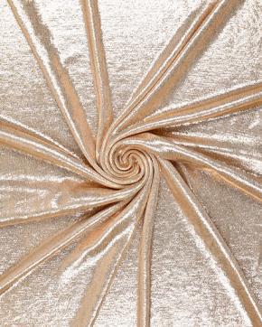 Stretch Polyester Glinsterend Goud, Hobby en Vrije tijd, Stoffen en Lappen, Nieuw