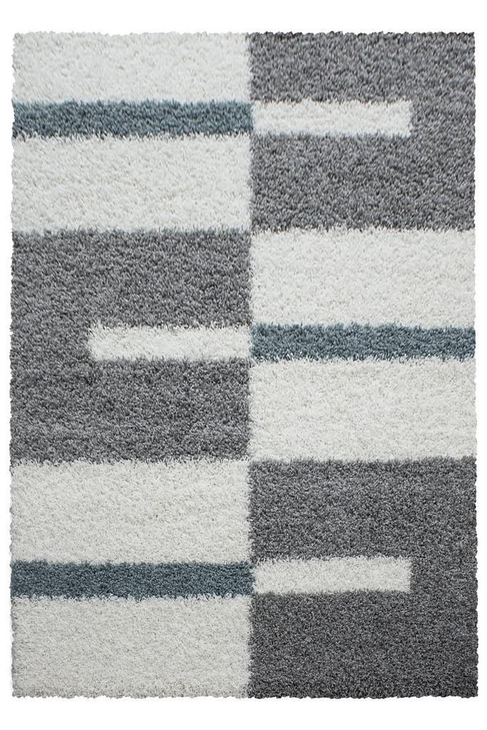 Shaggy Vloerkleed | Gala | Turquoise | 280x370 cm, Huis en Inrichting, Stoffering | Tapijten en Kleden, Verzenden