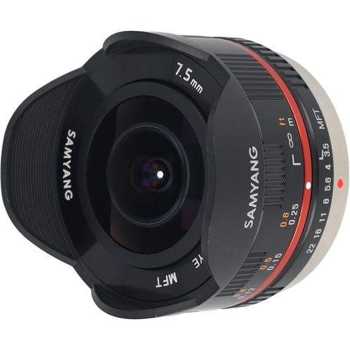Samyang 7,5mm F/3.5 MFT | Tweedehands, Audio, Tv en Foto, Fotocamera's Digitaal, Gebruikt, Overige Merken, Verzenden